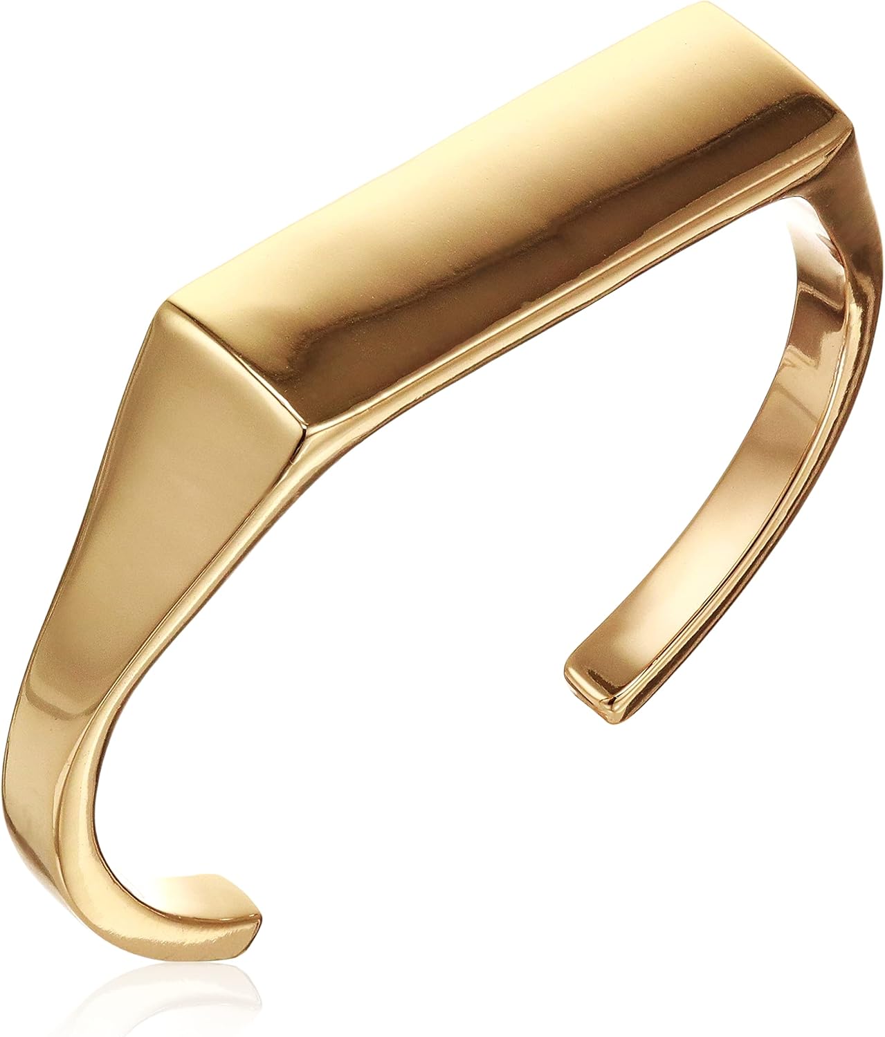 Metal Cuff Bracelet Gold