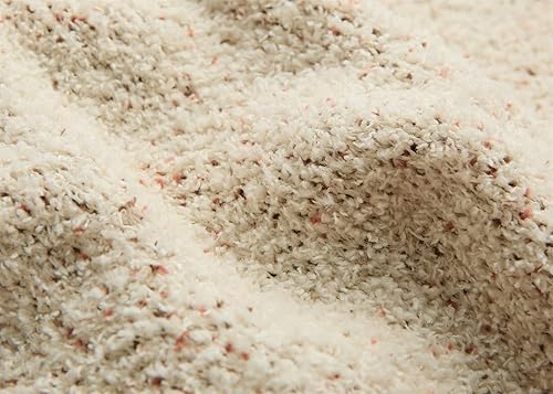 Miniatura 7 de Manta floral con patrón de flores grandes, suave, acogedora, cálida y mullida de microfibra con plumas para sofá, cama, sofá, bebé, mascotas,