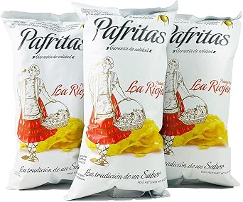 Pafritas Spanish Potato Crisps (Artisan Oak-Smoked Paprika)