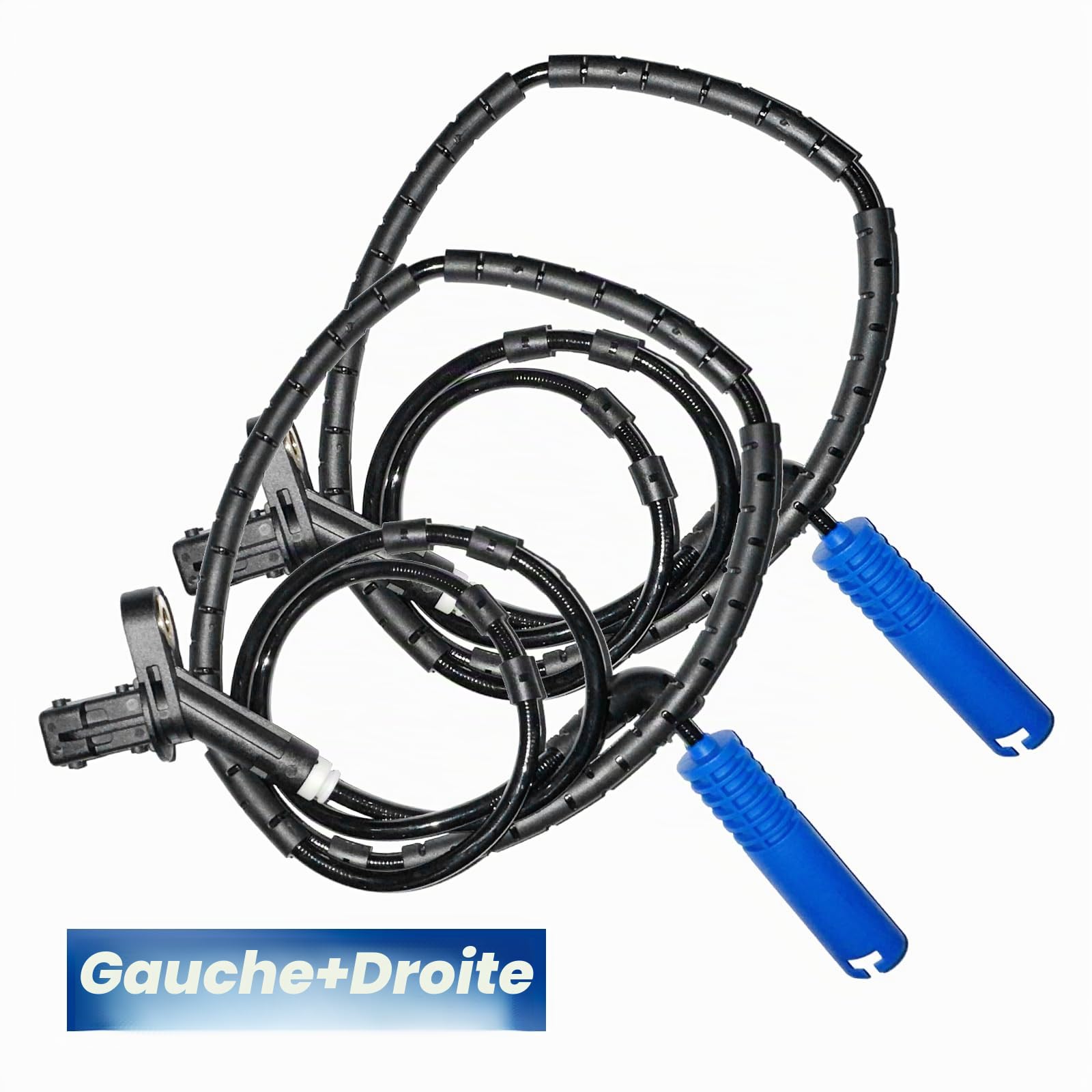 Lot de 2 capteurs de vitesse de roue arrière ABS 34526752683 gauche et droite, capteur de vitesse ABS de rechange pour BMW Série 3 E46 316i 318i 320i 323i 1998-2000 Capteur ABS 0986594513