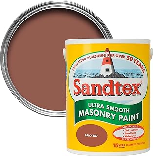 Sandtex Retail Ultra Smooth Masonry Brick Red 1 L