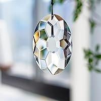 Vista 7 de Adorno de atrapasoles de cristales facetados colgantes