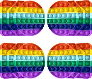 12 Pack Fidget Toys,Push Pop Fidget Sensory Toys Set,Stress Relief Gifts for Kids & Adults,Pop Bulk & Party Favors Toddler Toys for Easter Gifts,Party Supplies,Classroom Prizes