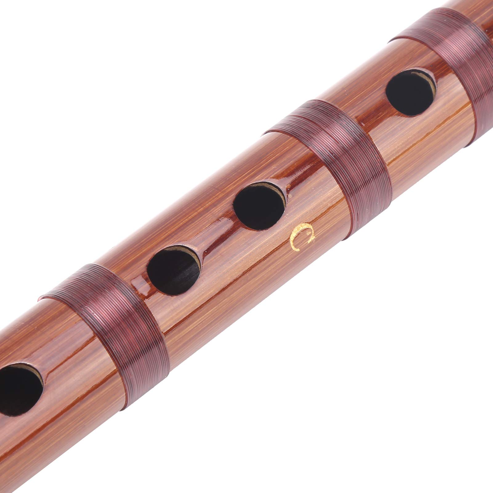 Flûte Bambou, Idéale Débutants avec Étui de Rangement, Instrument Traditionnel Chinois Clé C, for Étudiants Musique Folklore et Cadeau Culturel
