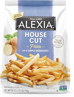 Alexia Julienne House Cut Fries 28 oz Frozen - Crispy Thin-Cut Restaurant Style French Fries