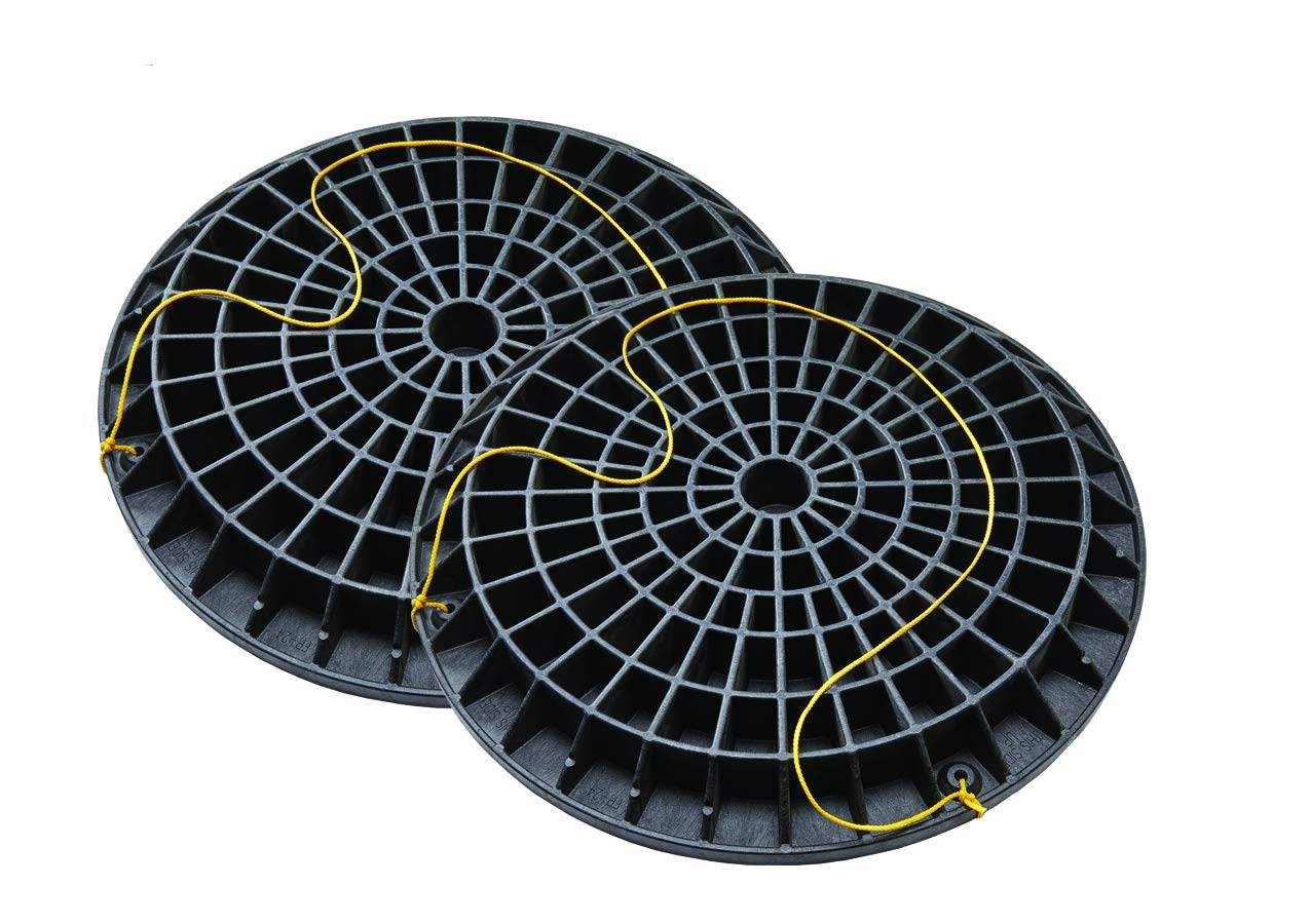24 Diameter FootingPad Post Foundation 2-Pack