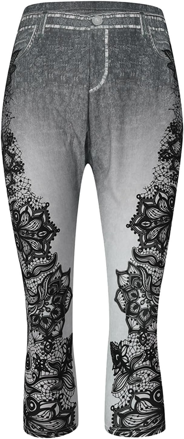 Leggings Deportivos Mujer 3/4 - Mallas Yoga Con Bolsillos, Cintura Alta, Secado Rápido