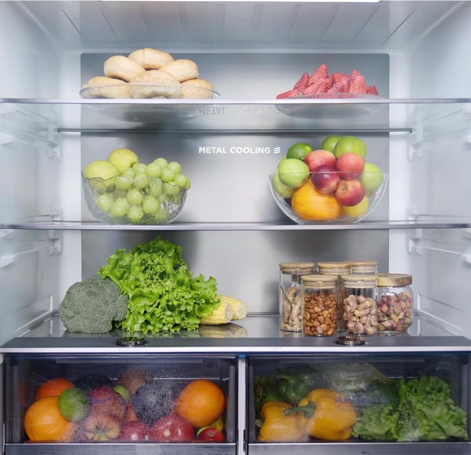 CHiQ CCD503NEIBE Refrigerator LED touch display