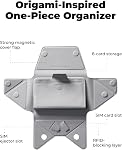 MOFT Magsafe Wallet, 8-Card Holder, Magnetic Phone Stand with Pull to Access Design, RFID Blocking, Angle Adjustment & MOVAS Minimalist Snap Field Wallet for Men Travel Essentials,Peony