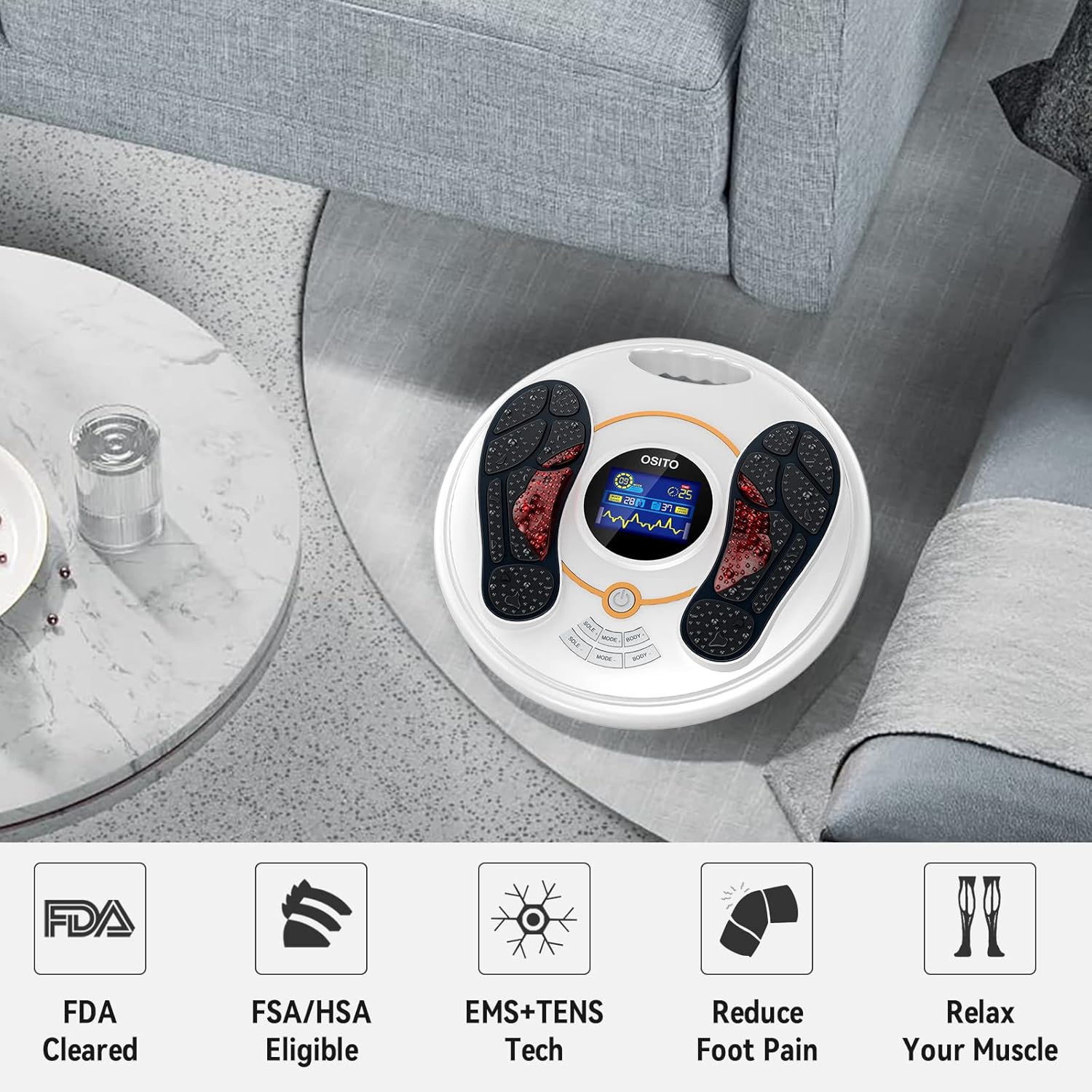 Buy OSITO Foot Circulation Plus (FSA or HSA Eligible) EMS Feet and