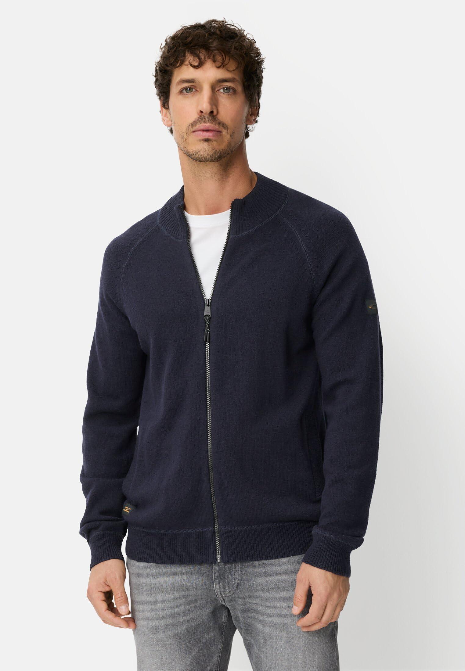 Camel Active Herren 409501-7k55 Strickjacke (1er Pack)