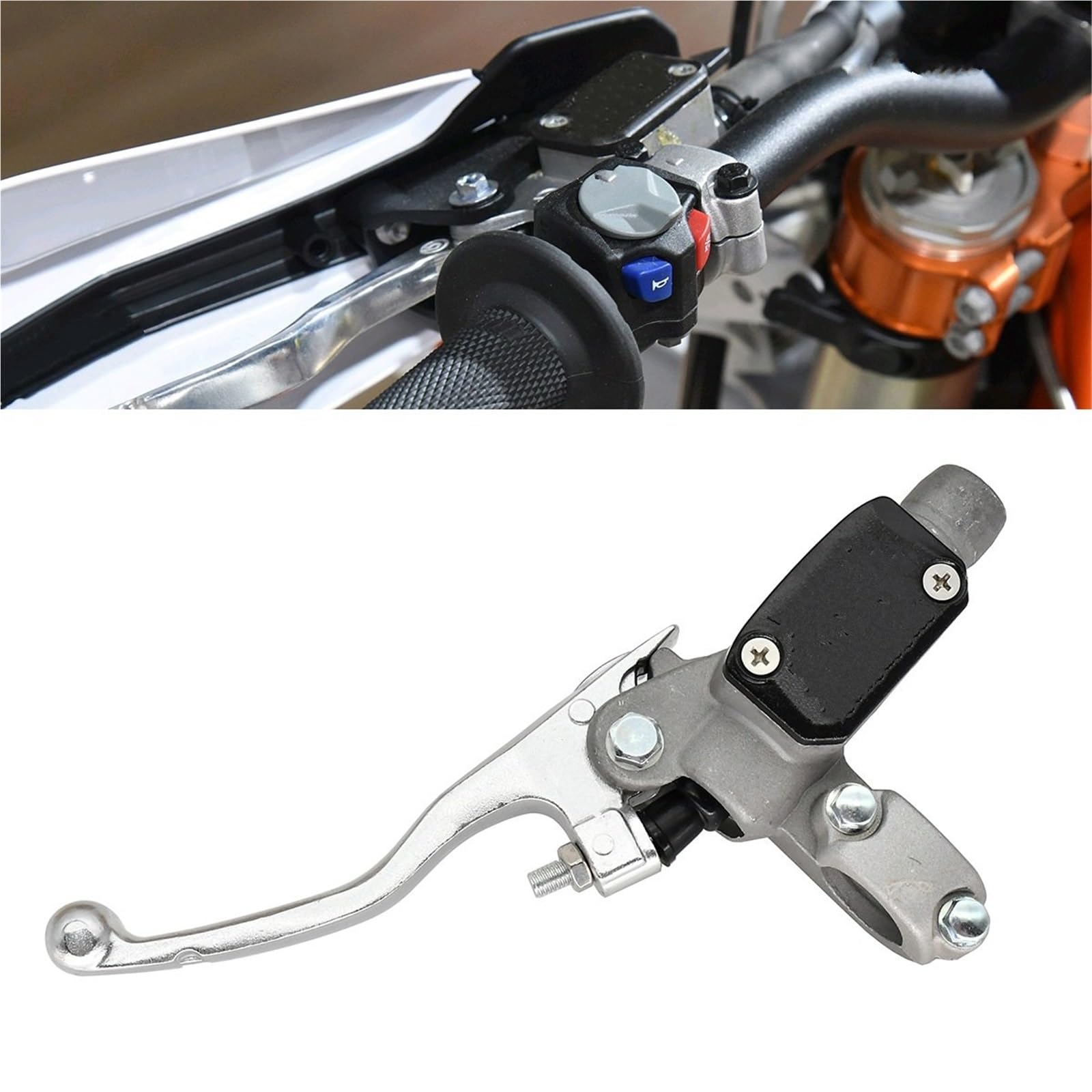 Zestaw linki sprzęgła motocykl Pasuje do EXC EXCF SX SXF XC XCW XCFW XCF TPI 6 dni 125 150 250 350 450 500 motocykl hydrauliczny sprzęgło główne Cylinder główny(With Oil Pipe)