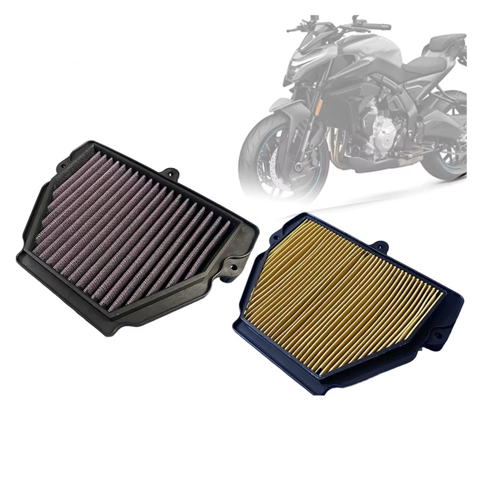 Filtro de Aire Motocicleta para CFMOTO para 675NK | Para filtro de aire de motor de repuesto de motocicleta 675SR-R(High Flow)