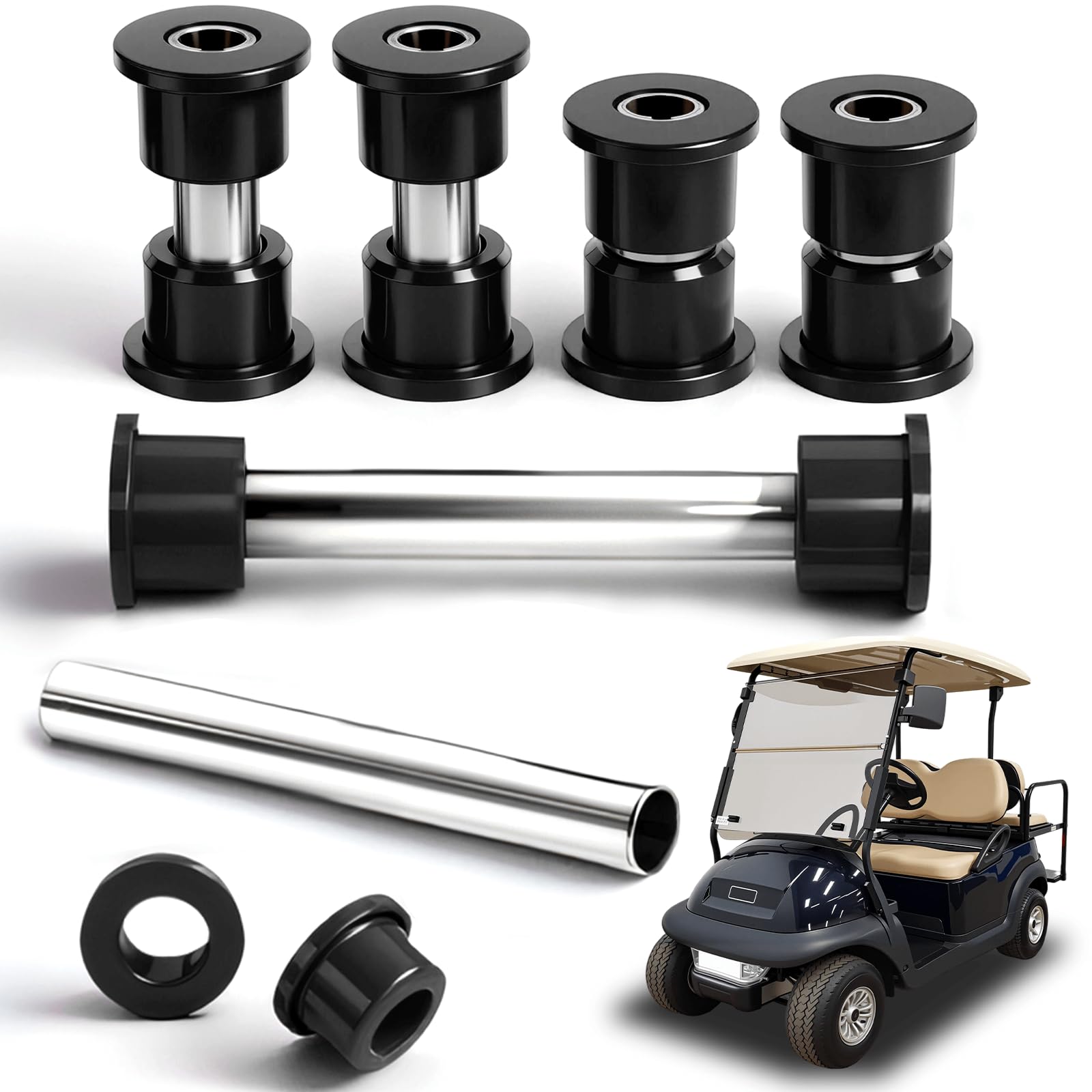 Golf Cart Front Bushing Sleeve Kit for Club Car Precedent Tempo Onward