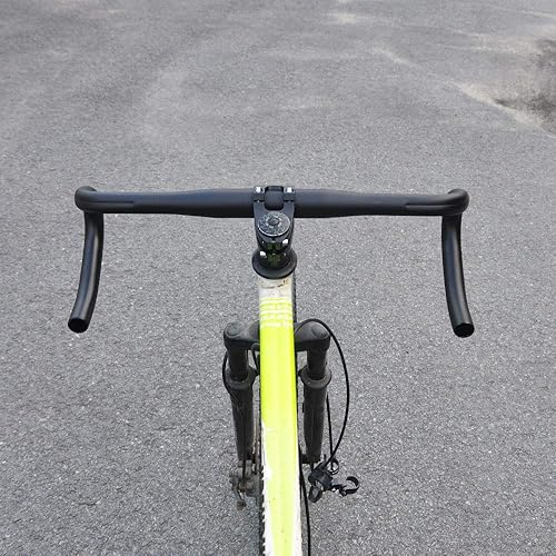 Miniatura 5 de UPANBIKE Barra de descenso de bicicleta de carretera de engranajes fijos Aleación de aluminio doblada manillar 1.000 in 1.252 in