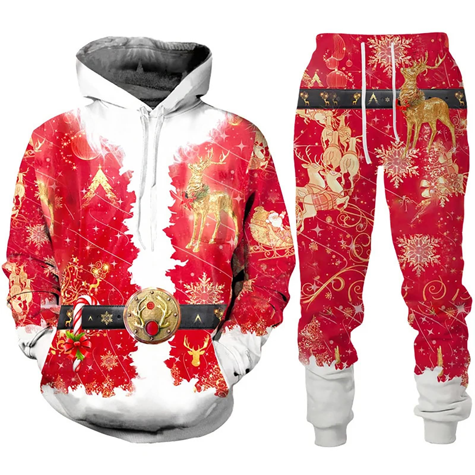 Générique Set da uomo 2 pezzi in cotone tuta da jogging top e pantaloni yoga bodybuilding confortevole caldo aderente viaggio relax primavera look sportivo set completo A64
