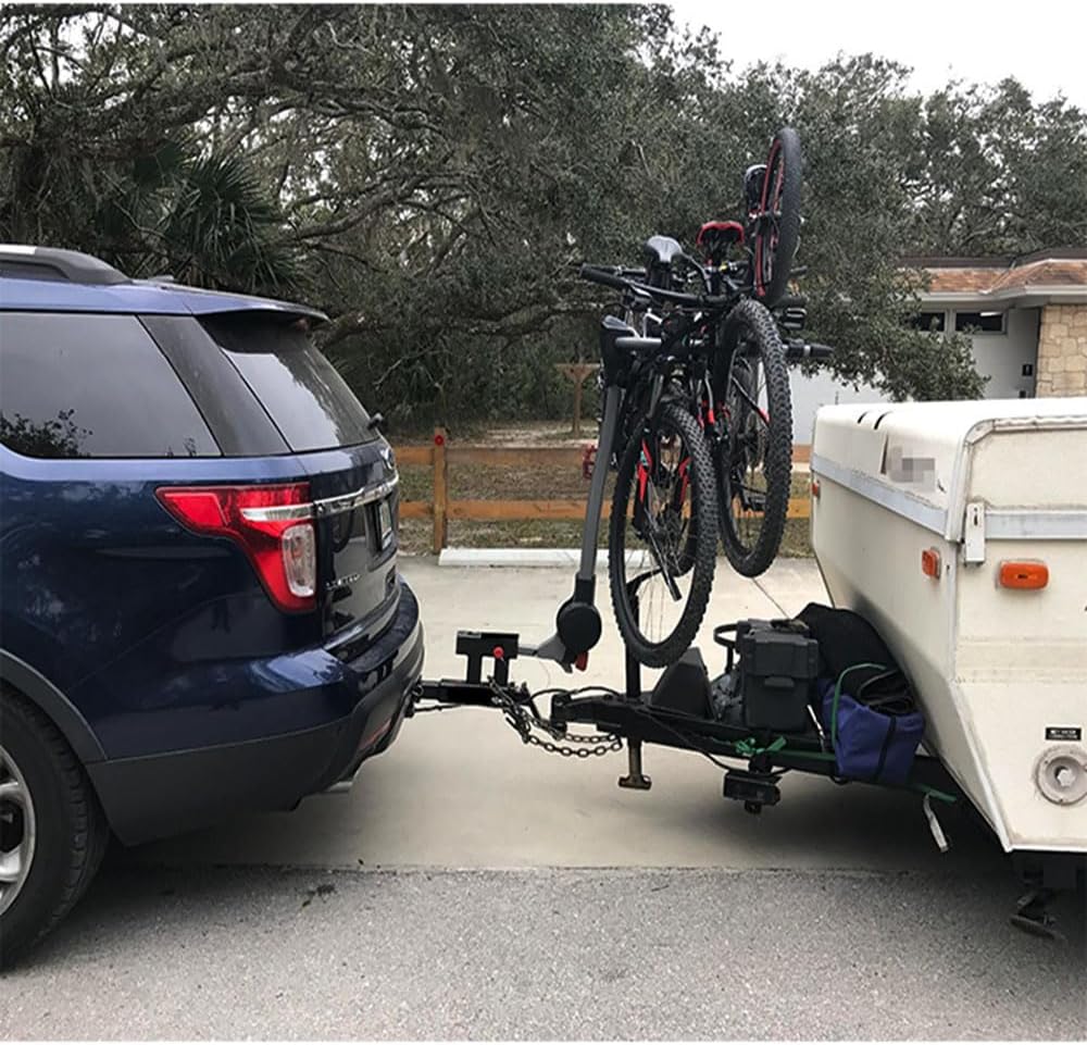 2-Inch Heavy Duty Hitch Extension - 7500lbs Capacity, 6-Inch Rise/Drop, Solid Steel Shaft w/ 1 Hitch Pins & Anti-Rust Nut Kit (Fits 2" Receiver, Trucks/SUVs)