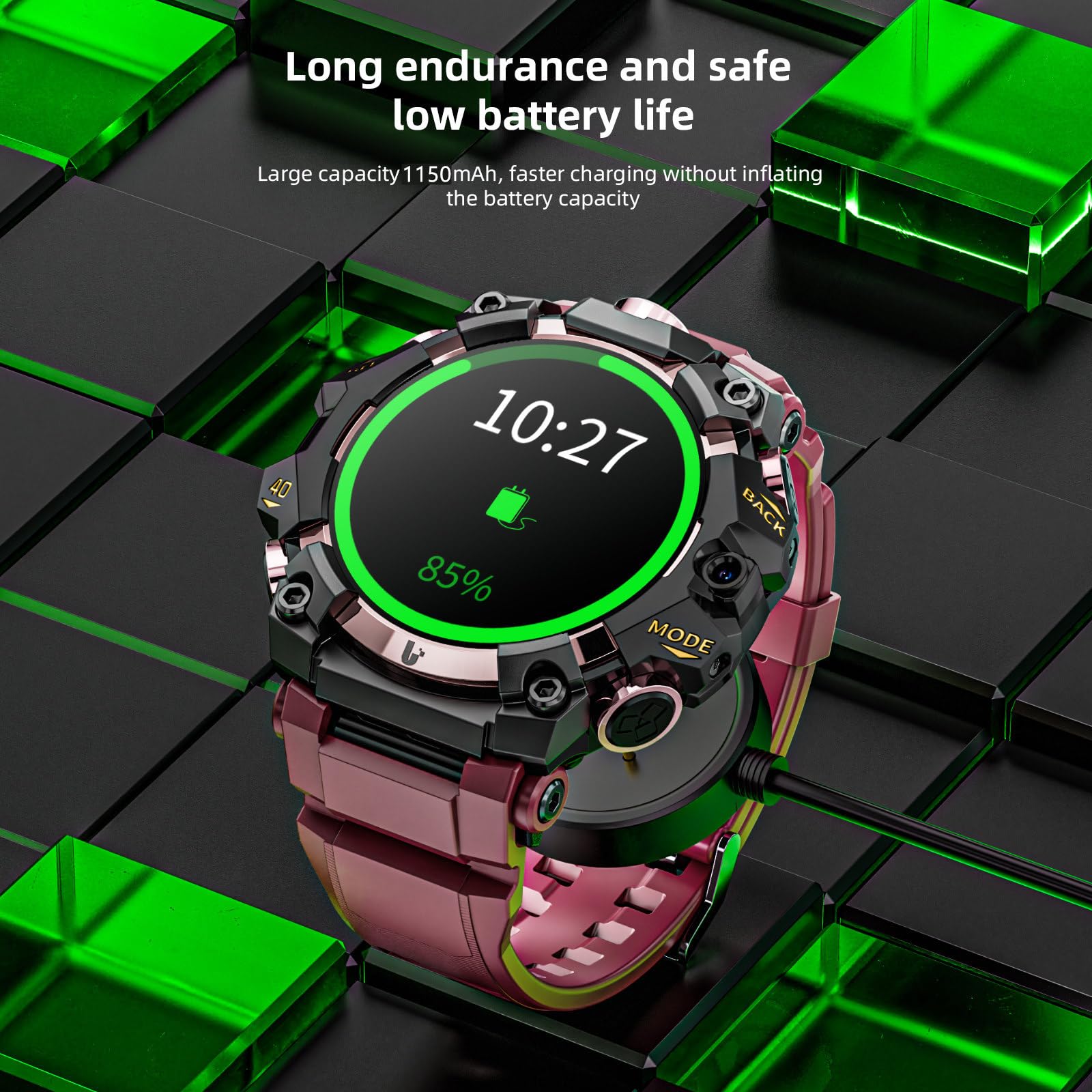 Amazon.com: LOKMAT 4G Android Smartwatch APPLLP 2 PRO, 4GB + 64GB 
