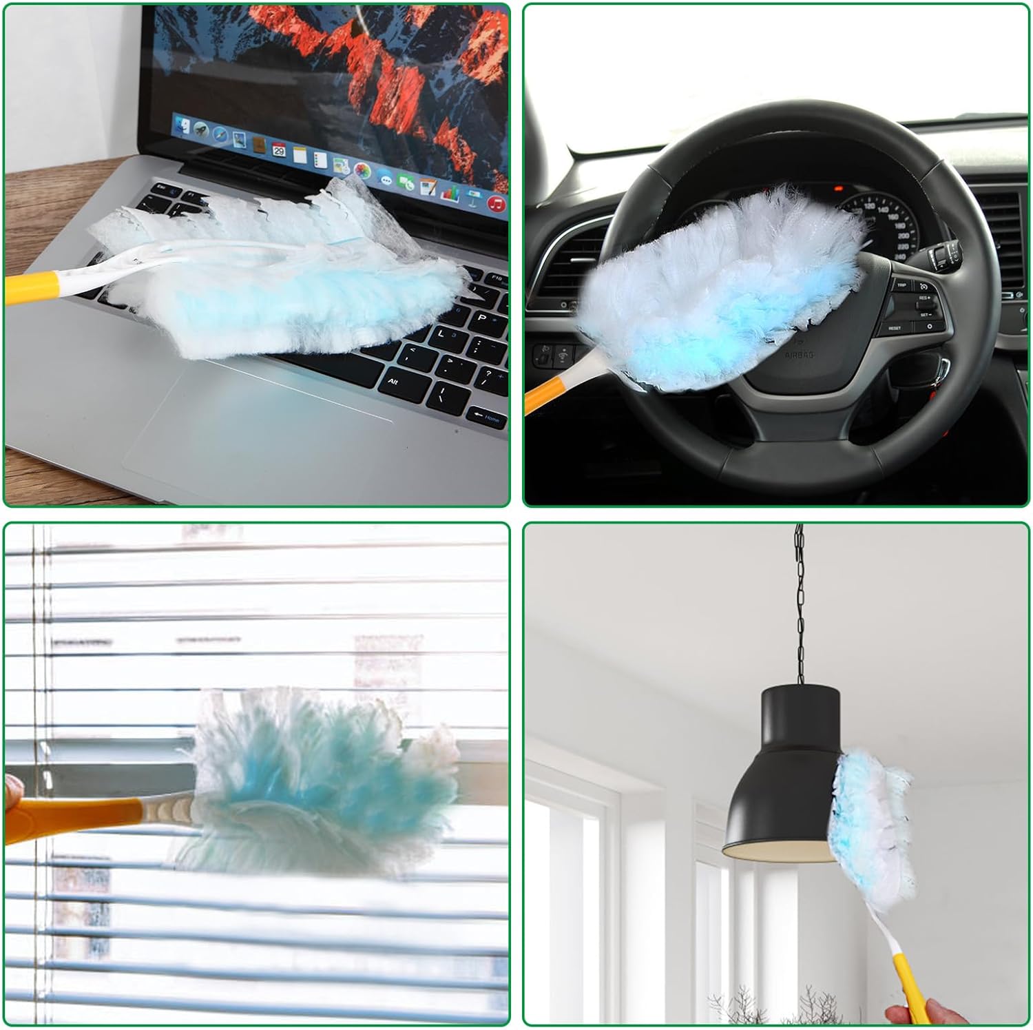Duster Refills, Static Dust Removal Brush Disposable Replacement Head