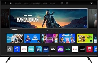 VIZIO 65-Inch V-Series 4K UHD LED Smart TV with Voice Remote, Dolby Vision, HDR10+, Alexa Compatibility, V655-J09, 2022 Model