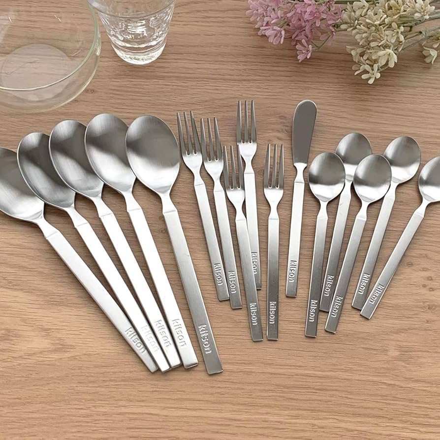 Amazon｜kitson LA カトラリー デザート 16P セット 174-016