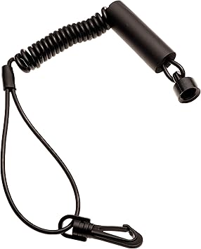 Sea Doo Non DESS Floating Safety Lanyard Tether Key 1989-1995 Black