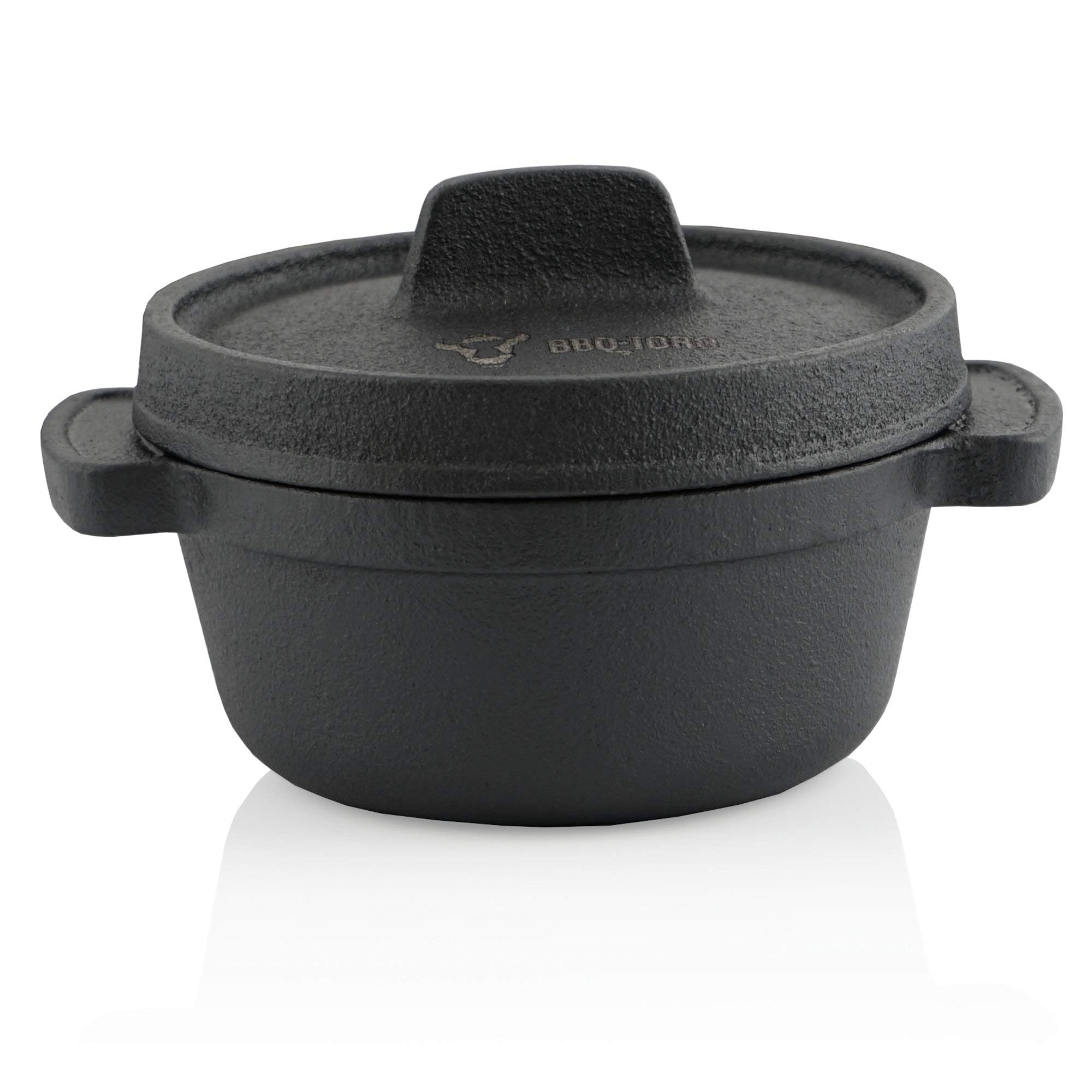 BBQ-Toro Mania Family Lot de 19 cocottes en fonte dans une boîte en bois | Avec marmite et plus | Fonte – Déjà cuite | Grill, Dutch Ovens, casserole à barbecue
