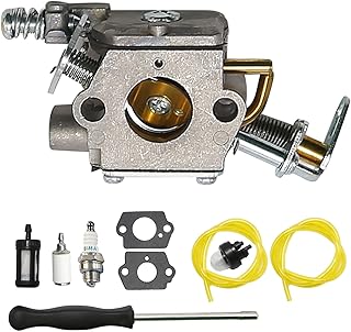 309360001 309360002 Carburetor Carb Compatibkle with Ryobi RY10518 RY10519A RY10520 RY10521A Compatibkle with Homelite UT10519 UT10522 UT10526 46cc Chainsaw Compatibkle with ZAMA C1M-H58 C1M-H58A