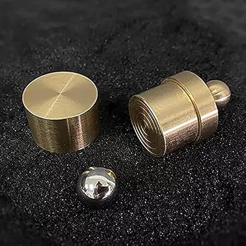 Miniatura 4 de blue-ther Fabricante de monedas (latón) Trucos de magia Bola de acero a monedas Apareciendo Mago de magia Cerca ilusiones Trucos Puntales Mentalismo