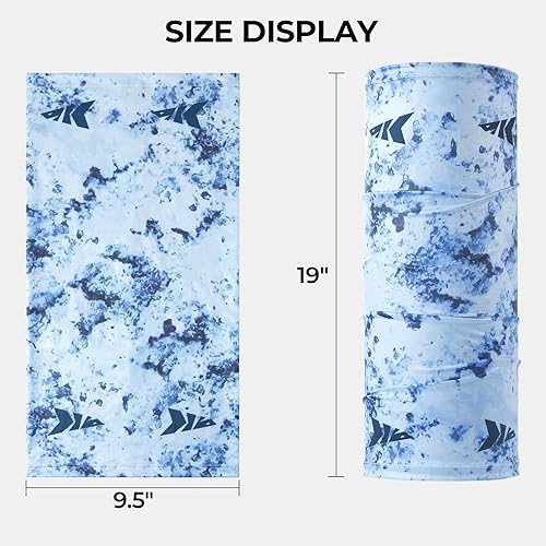 Miniatura 4 de KastKing La Sal - Polaina de cuello UPF 50+, pasamontañas, polaina de cuello para hombres y mujeres, protector facial para pesca, senderismo