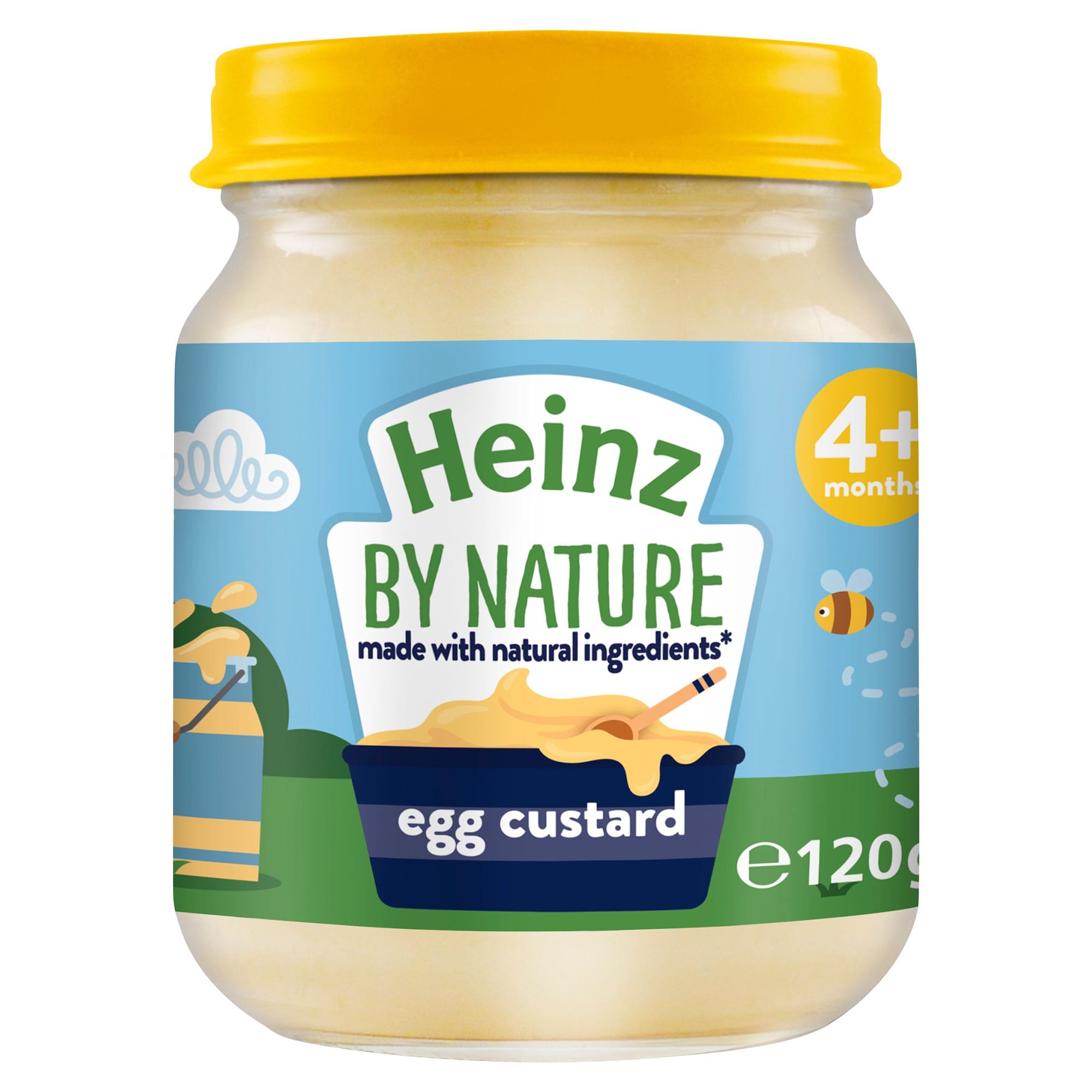 Heinz Baby Food Egg Custard Jar 6x120g