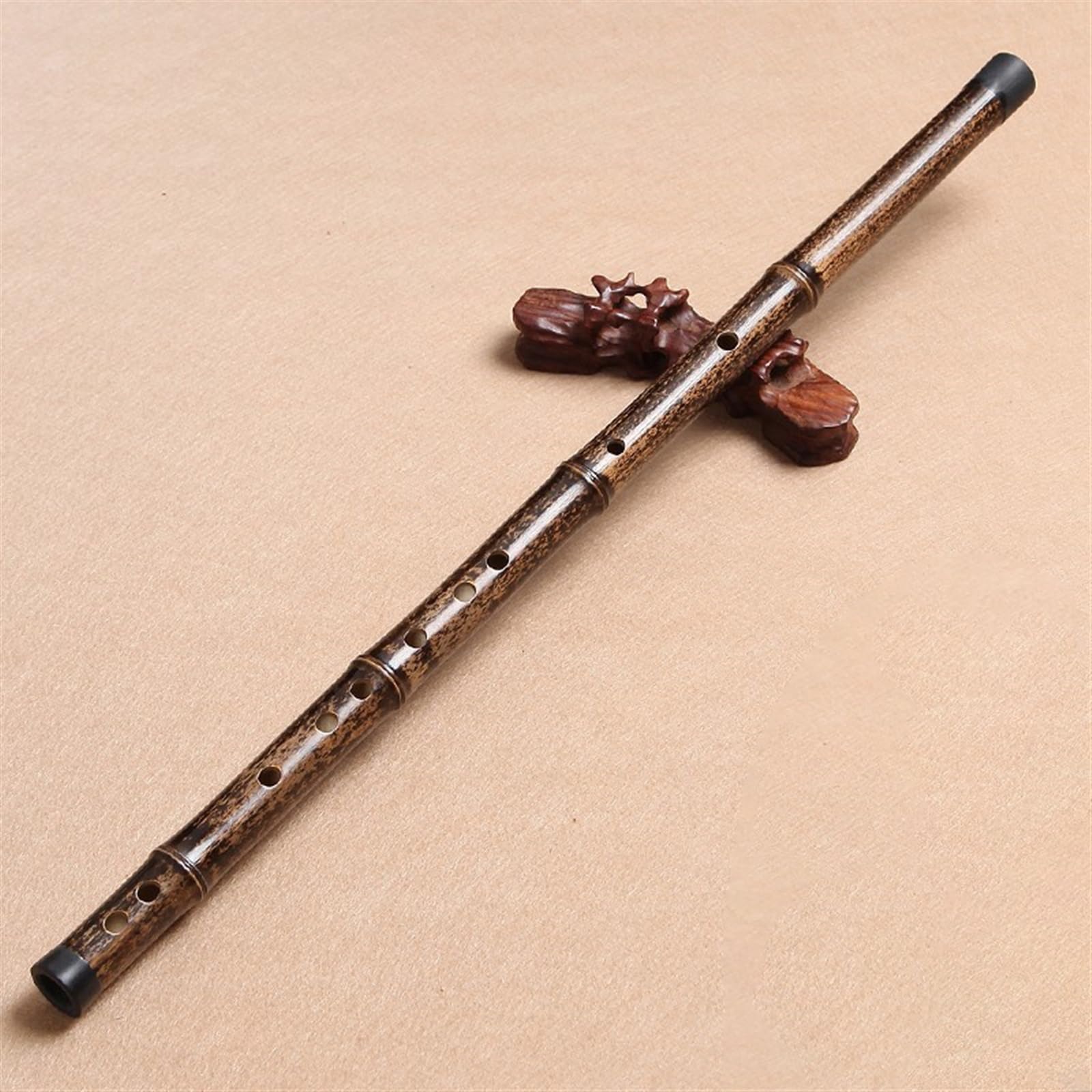 Un Intero Pezzo Di Flauto Di Bambù Viola Strumento Musicale Flauto Semplice Senza Filo E Senza Incisione (Color : C)