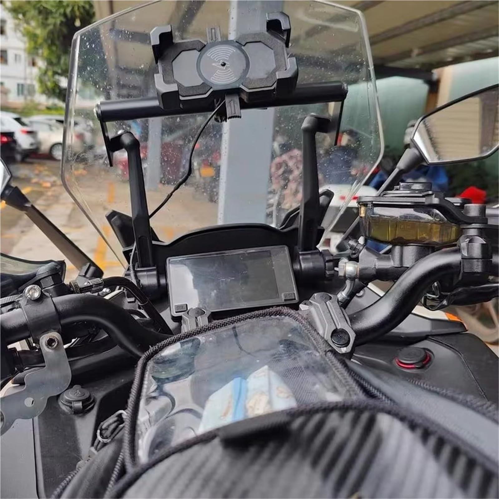 Soporte Móvil Bicicleta para CFMOTO 400GT 650GT 400 650 GT Accesorios De Motocicleta Teléfono Soporte De Navegación GPS Soporte Adaptador Kit De Soporte Soporte De Navegación GPS para Motocicleta