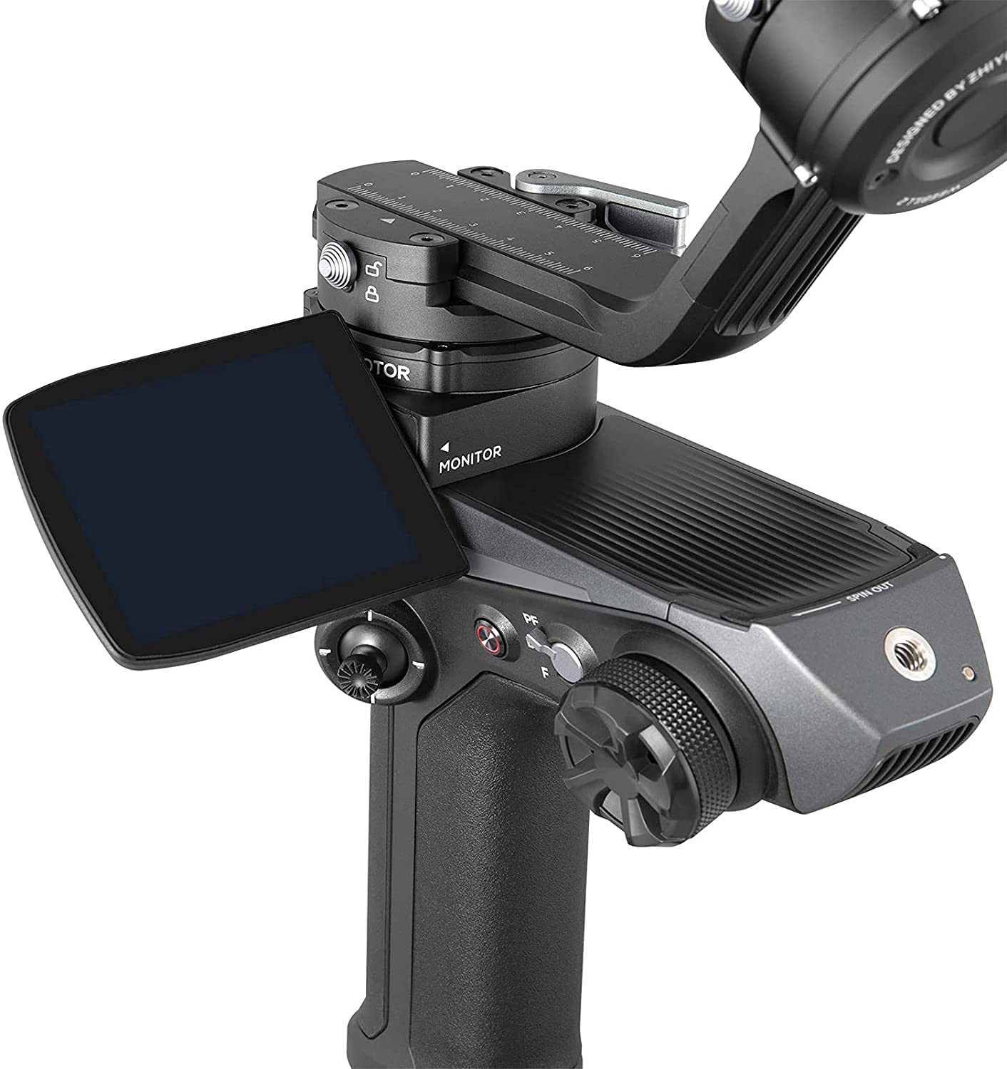 Zhiyun WEEBILL 2 Gimbal Estabilizador de Video Profesional por Mirrorless & DSLR Cámaras Sony A7R3 A7M3 5D4 EOS R Z6 Z7 D850 Panasonic GH5 BMPCC Blackmagic 6K Fujifilm Carga útil de 8.8 Libras