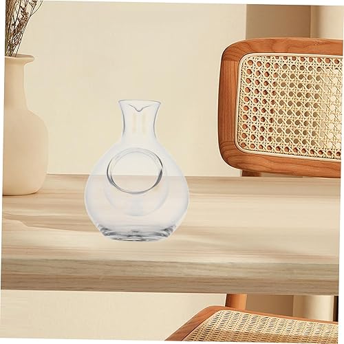 Miniatura 6 de SHERCHPRY Decantador de vidrio japonés, botella de hielo, decantador de vino, dispensador de vino helado para bar (10.1 fl oz)