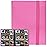 GEAoffice Card Binder 9 Pocket, 360 Pockets Trading Card Album Folder for Standard Cards, Side Loading Collection Folder for MTG, TCG, Sports (Rose Pink)