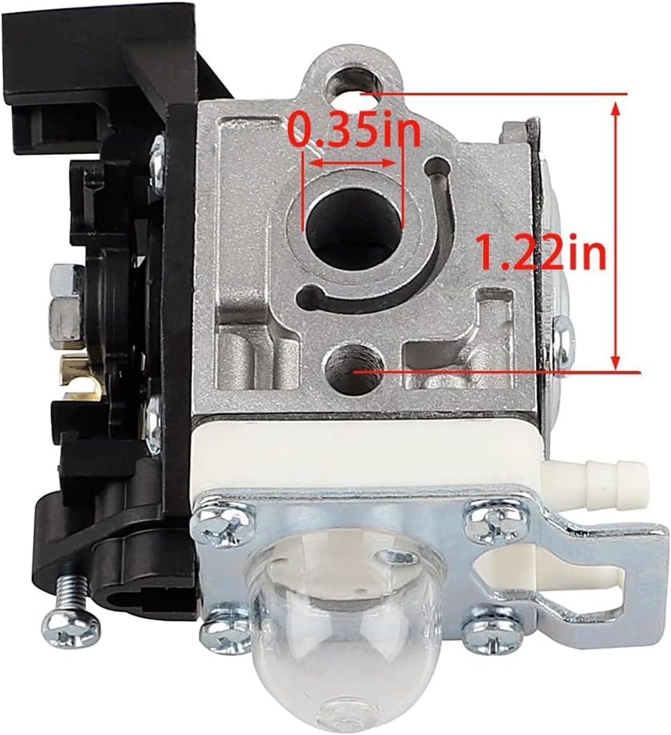 A130002100 Cylinder Kit with SRM225 Carburetor Tune Up Kit for Echo SRM225i GT225 GT225i GT225L GT225SF PAS225 PE225 Trimmer