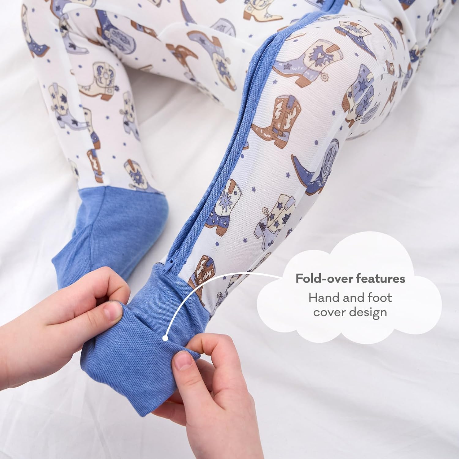 pureborn Baby Infant Boys Girls Zipper Sleeper Snug Fit Viscose from Bamboo Pajamas 0-24 Months