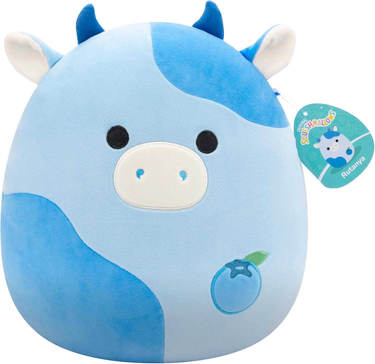 Squishmallows Original 12 Inch - Rutanya the Blueberry Cow Age 3+
