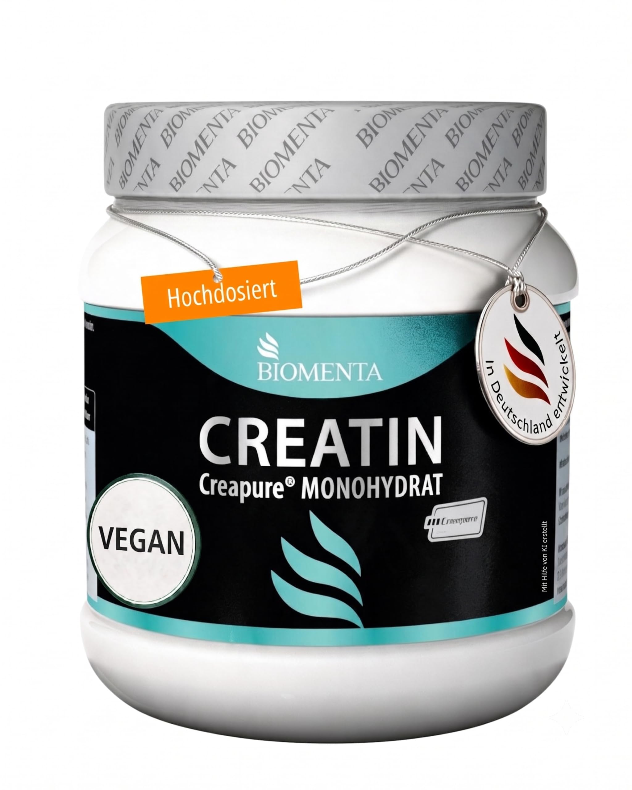 BIOMENTA Creapure Creatin Monohydrat I 1.000 g Pulver