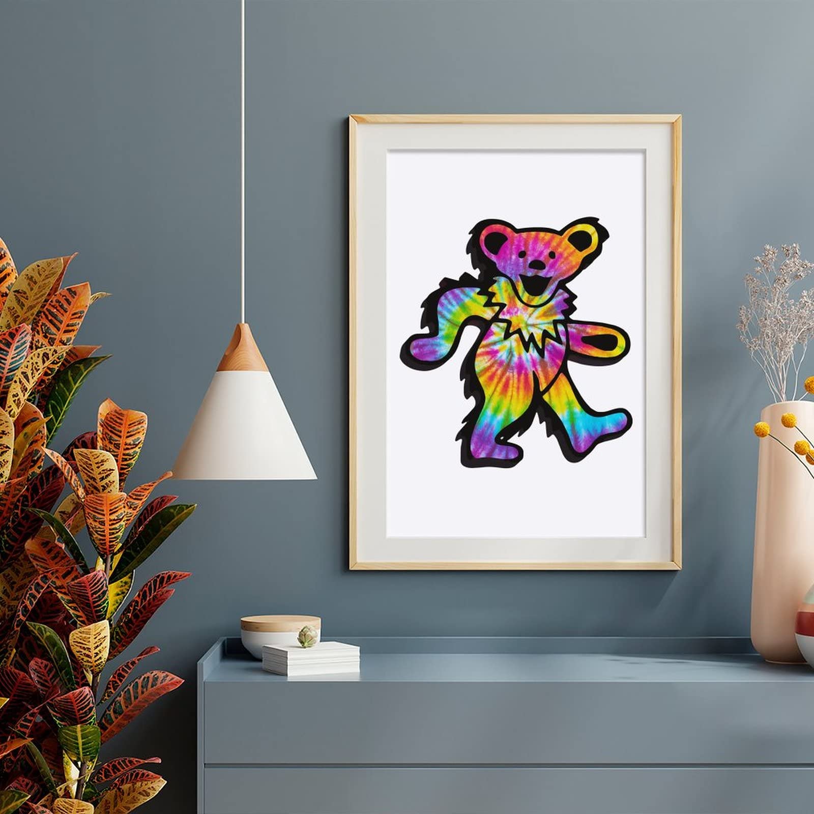 Amazon｜ポスター ウォールステッカー Grateful Dead グレイトフル