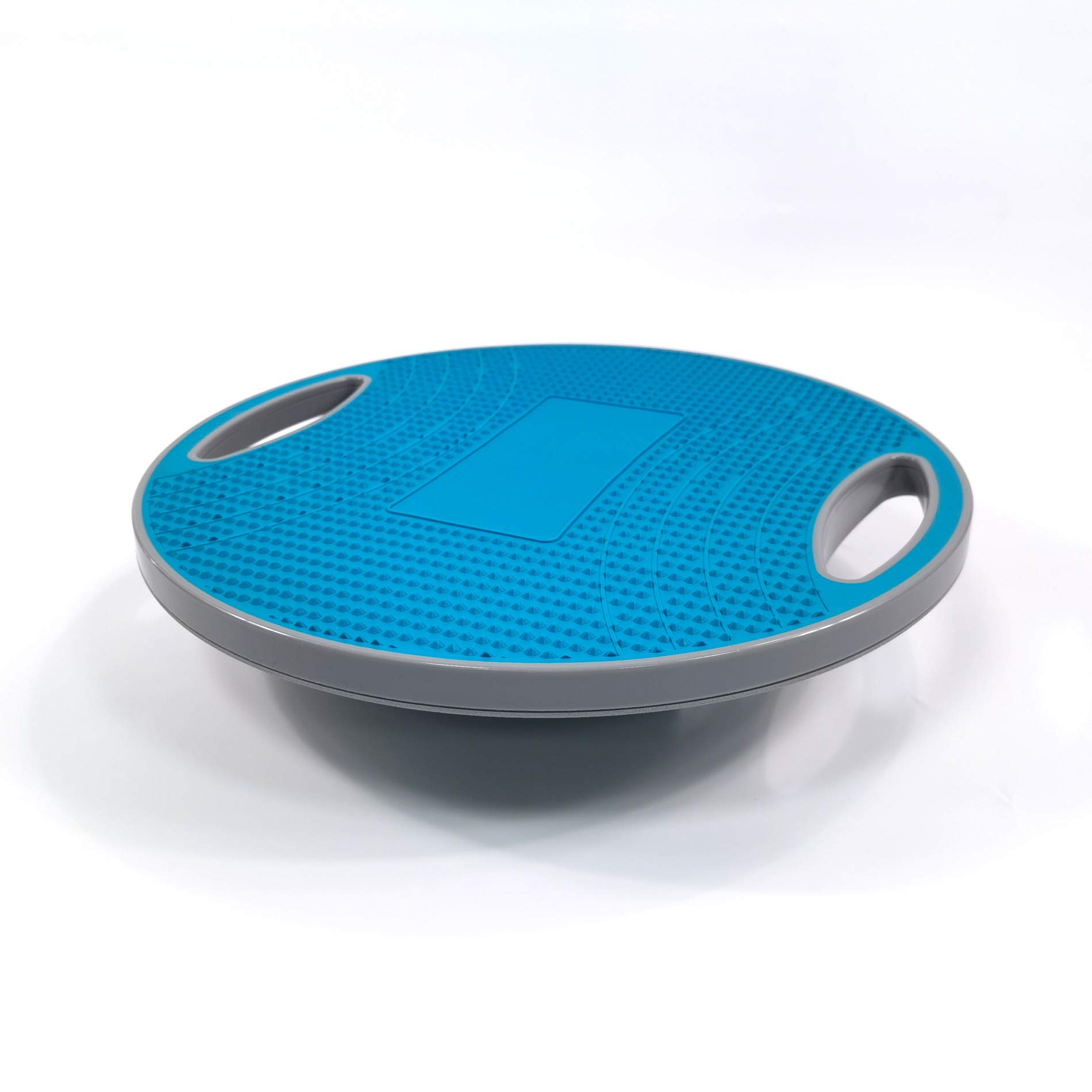 Rebecca Mobili Balance Board, Pedana Propriocettiva, Azzurro Grigio, Plastica Antiscivolo, Per Fisioterapia Allenamento Equilibrio - Misure: 9,5 x 42 x 42 cm (HxLxP) - Art. SP5059