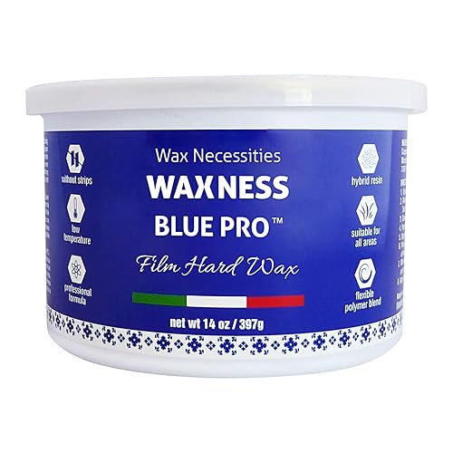 Waxness Lata de cera dura premium Blue Pro 14 onzas
