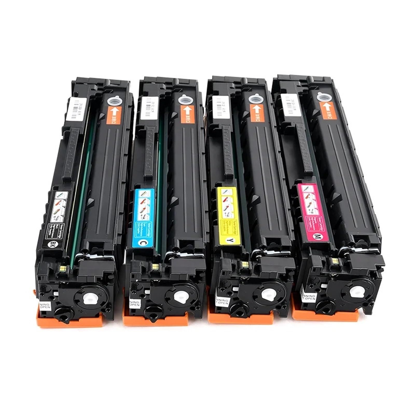 Compatible con Canon, CRG075 CRG075H Tóner | Juego de cartuchos de tóner 4 Uds for LBP646Cdw LB647Cdw MF662Cdw MF664Cdw(075 with new chip)