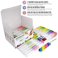 Vista 2 de 15 bolígrafos de aceite para cutículas para el cuidado de uñas, kit de tratamiento de uñas para uñas dañadas, reparación de suero, fortalecedor