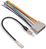 Vista 1 de RED WOLF Reemplazo de arnés de cable de instalación de radio con adaptador de antena para Jeep 2003-2007, Dodge ram 2002-2007, Chrysler 2000-2007