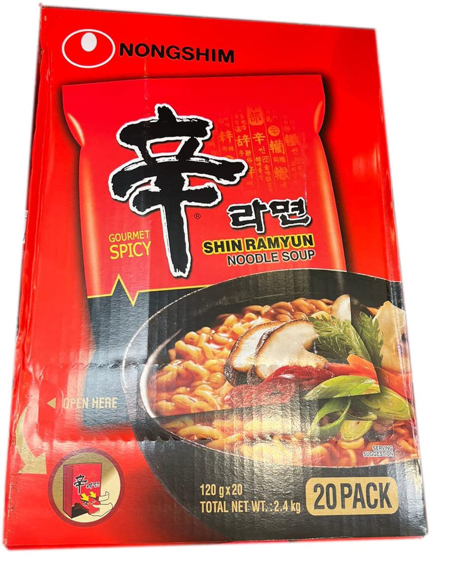 NONGSHIM SHIN RAMYUN NOODLE 20X120G