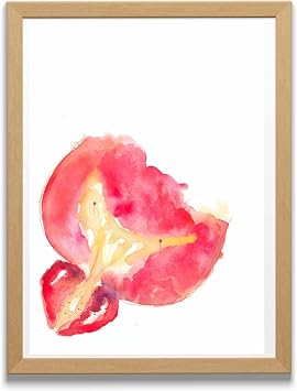 Bladder and Prostate Cross-Section Watercolor Art Print, Urology Artwork, Gift for Urologist Doctor, Fine Art Print 16.5x23.4 in A2