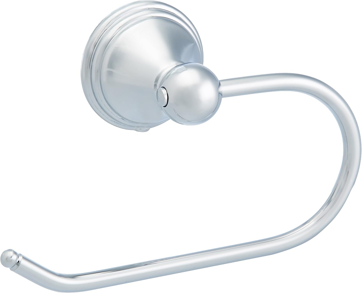 AmazonBasics ABBR808PC Toilet Paper Holder, Polished Chrome, Toilet