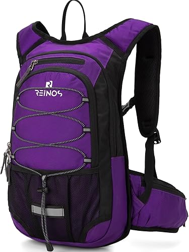 Miniatura 16 de Hydration Pack Backpack with 3L Water Bladder for Men & Women, Hiking Daypack with Thermal Insulation Running, Cycling, Camping, Skiing, Outdoor